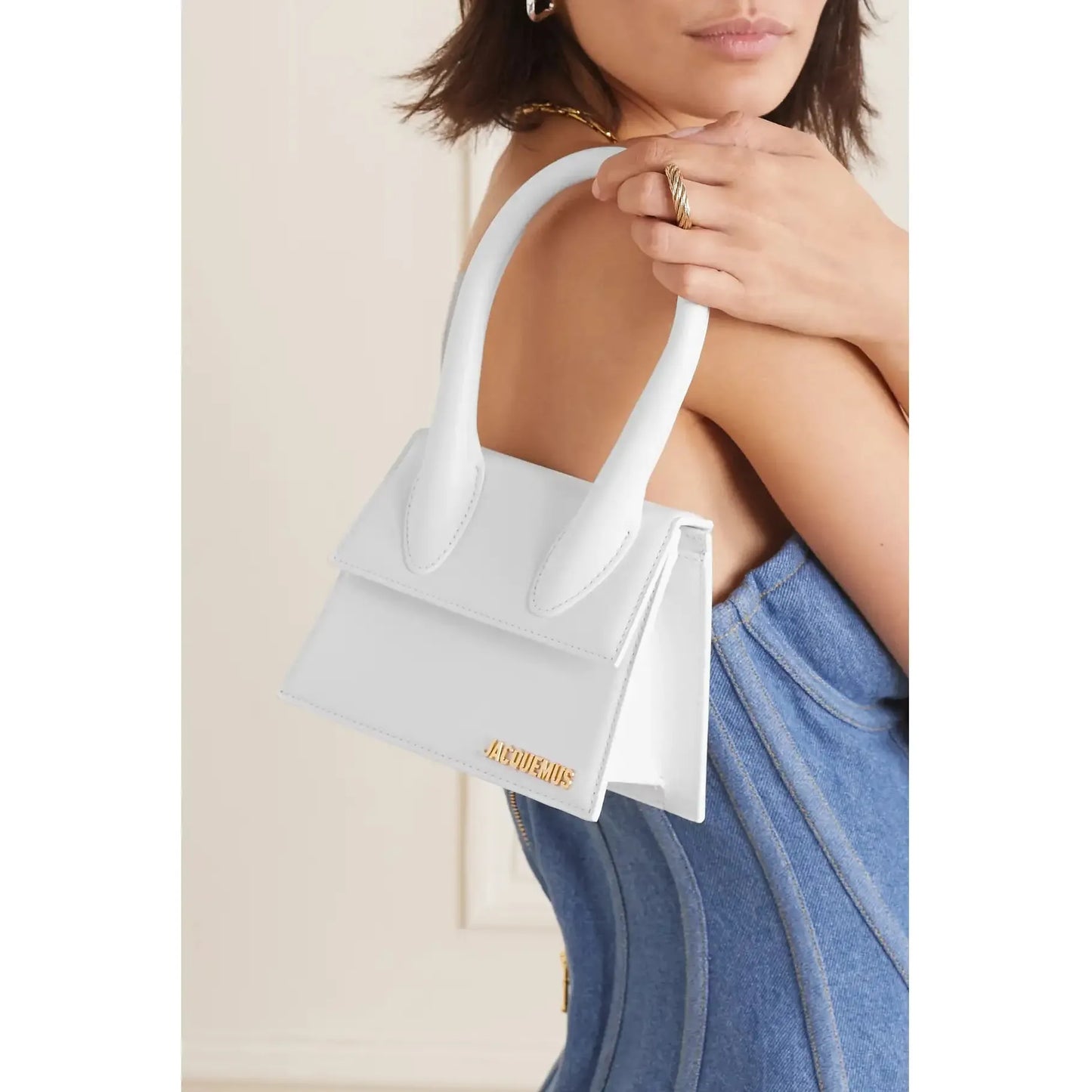 Jacquemus Le Chiquito Moyen - White